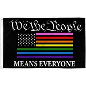 LGBT We the People American Flag